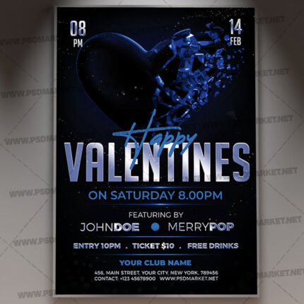 Download Happy Valentines Day Template 1