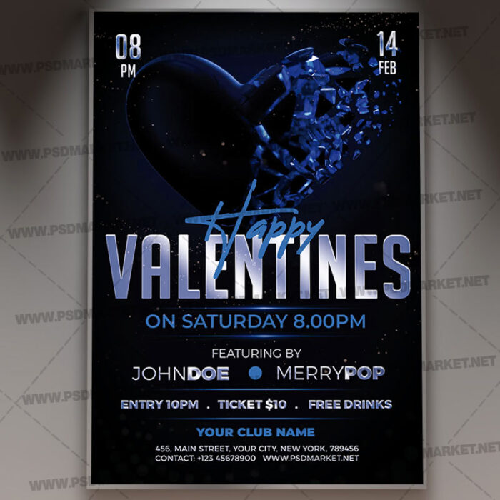 Download Happy Valentines Day Template 1