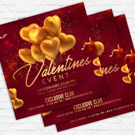 Love Event - Flyer PSD Template | ExclusiveFlyer