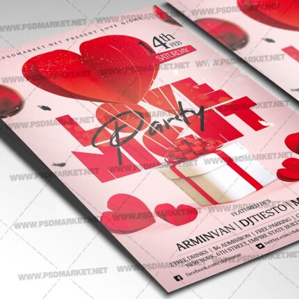 Download Love Night Party Template 2