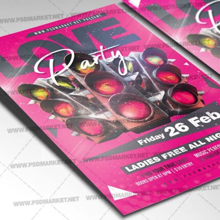 Download Love Party Event Template 2