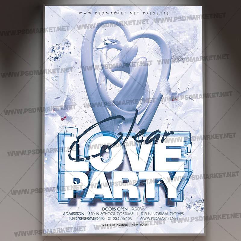 love_party_night_template_1.jpg Love Party Night Template - Image 1