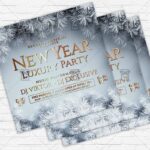 Luxury New Year - Flyer PSD Template | ExclusiveFlyer