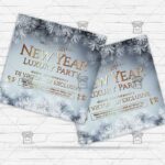 Luxury New Year - Flyer PSD Template | ExclusiveFlyer
