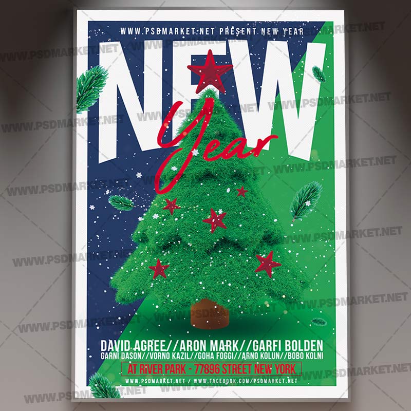new_year_party_event_template_1.jpg New Year Party Event Template - Image 1