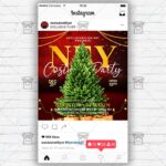 NYE Costume Night - Flyer PSD Template | ExclusiveFlyer