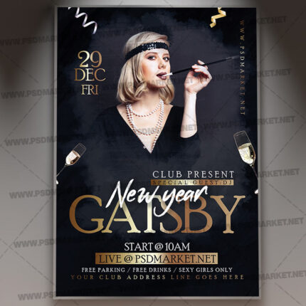 Download NYE Gatsby Template 1