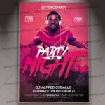 Download Party Night Event Template 1
