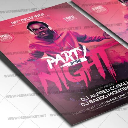 Download Party Night Event Template 2