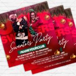 Sweaters Party - Flyer PSD Template | ExclusiveFlyer