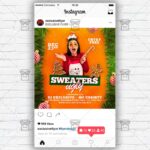 Ugly Sweaters - Flyer PSD Template | ExclusiveFlyer