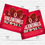 Valentines Bash - Flyer PSD Template | ExclusiveFlyer