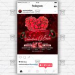 Valentines Dj Bash - Flyer PSD Template | ExclusiveFlyer