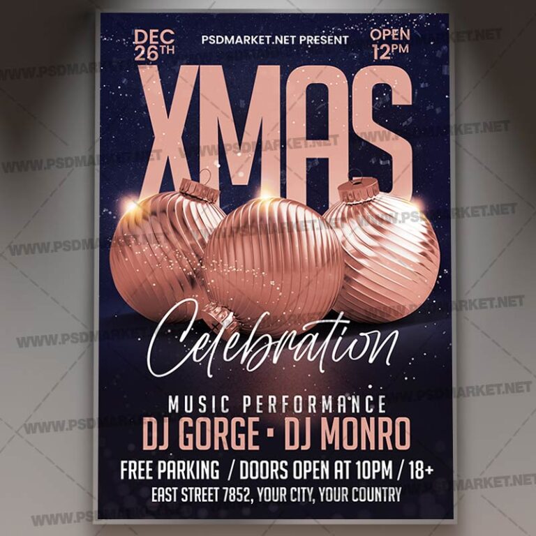 Download Xmas Celebration Template 1