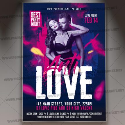 Download Anti Love Template 1