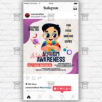 Autism Awareness - Flyer PSD Template | ExclusiveFlyer