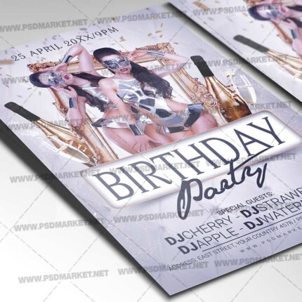 Download Birthday Party PSD Template 2