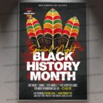 Black History Month PSD Template