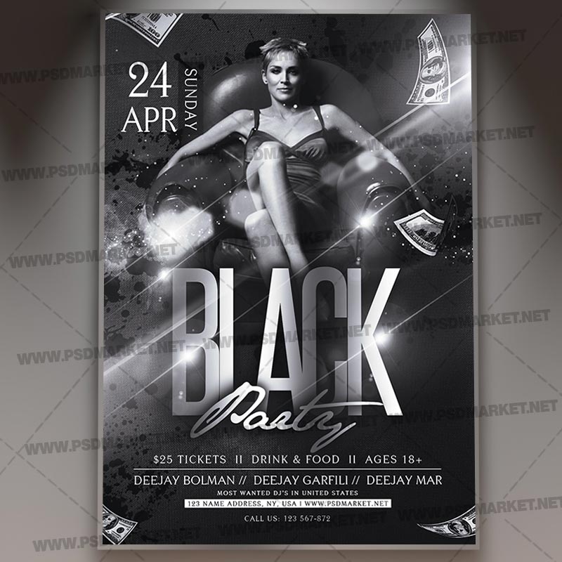 Black Avatar PSD, 2,000+ High Quality Free PSD Templates for Download
