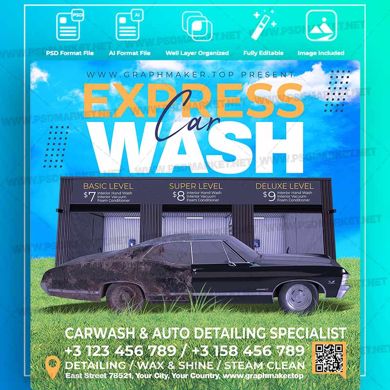 car-wash-templates-in-psd-vector.jpg Download Car Wash Templates in PSD & Vector
