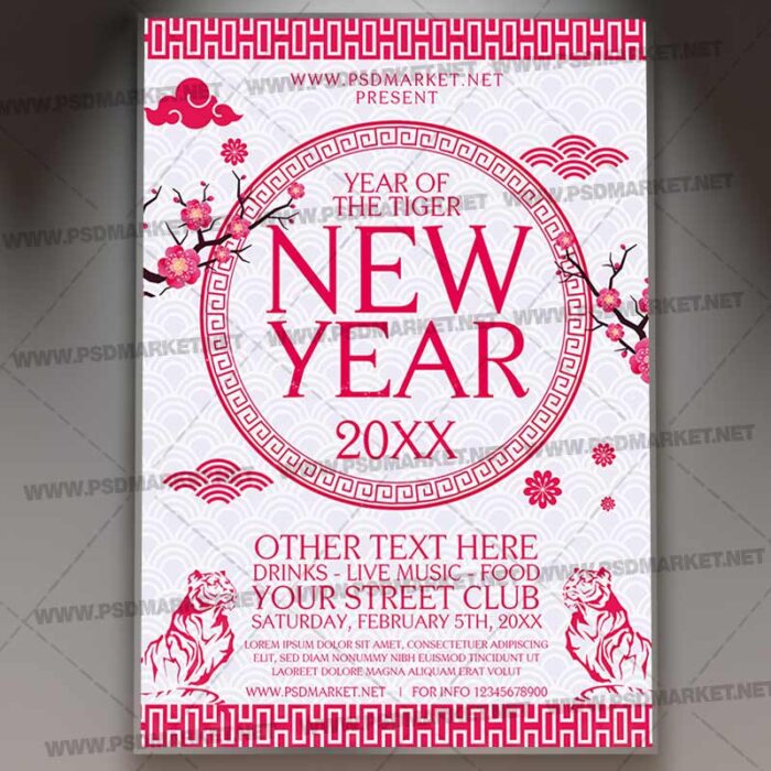 Download Chinese New Year 2022 Template 1