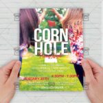 Cornhole Friday Night - Flyer PSD Template | ExclusiveFlyer