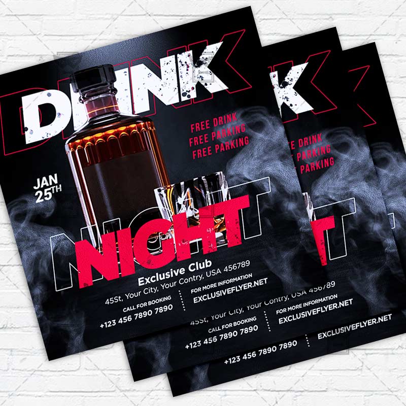 drink_night-premium-instagramflyer-template-1.jpg Drink Night - Flyer PSD Template | ExclusiveFlyer