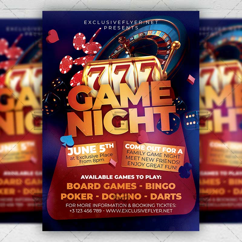 game_night_party_flyer-premium-flyer-template-1.jpg Game Night Party - Flyer PSD Template | ExclusiveFlyer