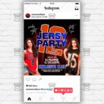 Jersey Night - Flyer PSD Template | ExclusiveFlyer