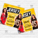 Jersey Party - Flyer PSD Template | ExclusiveFlyer