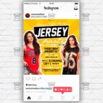 Jersey Party - Flyer PSD Template | ExclusiveFlyer