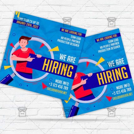 Join Our Team - Flyer PSD Template | ExclusiveFlyer