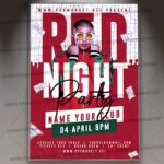 Download Red Night Party Template 1