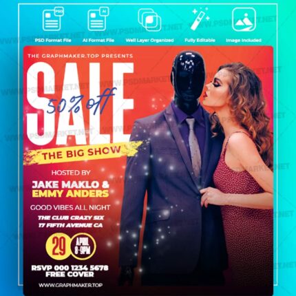 Download Sale Templates in PSD & Vector