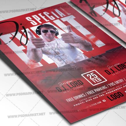 Download Special Dj Party Template 2