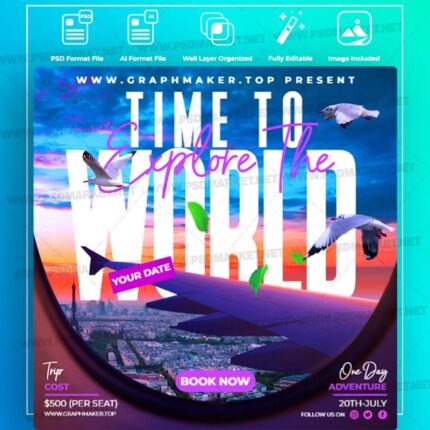 Download Traveling Templates in PSD & Vector