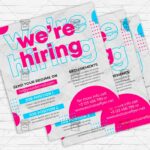 We Are Hiring - Flyer PSD Template | ExclusiveFlyer