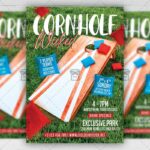 Wicked Cornhole - Flyer PSD Template | ExclusiveFlyer