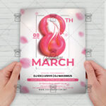 8 March Celebration - Flyer PSD Template | ExclusiveFlyer