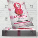 8 March Celebration - Flyer PSD Template | ExclusiveFlyer