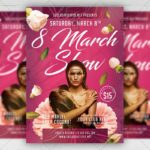 8 March Show - Flyer PSD Template | ExclusiveFlyer