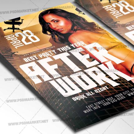 Download After Work Night PSD Template 2