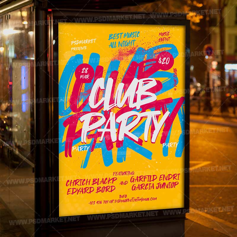 club_party_psd_template_3.jpg Download Club Party PSD Template 3