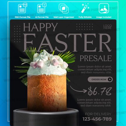 Download Easter Sale Event Templates in PSD & Vector