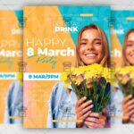 Happy 8 March - Flyer PSD Template | ExclusiveFlyer