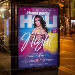 Download Holi Fest PSD Template 3