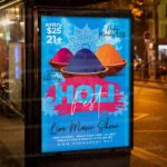 Download Holi Festival PSD Template 3