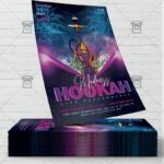 Hookah Madness - Flyer PSD Template | ExclusiveFlyer