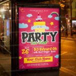 Download Kids Party PSD Template 3