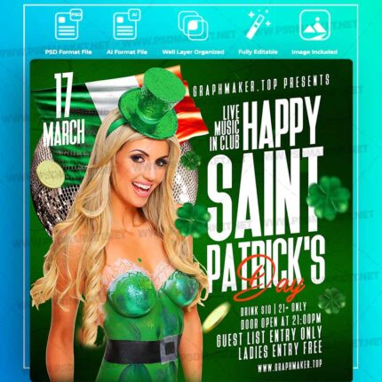 Download Saint Patricks Day Templates in PSD & Vector